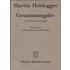 Gesamtausgabe Abt. 2 Vorlesungen Bd. 56/57. Zur Bestimmung der Philosophie