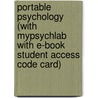 Portable Psychology (With Mypsychlab With E-Book Student Access Code Card) door Samuel E. Wood