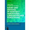 Proximity and Distance in the Context of Reaerch Into Linguistic Variation by Vilmos Agel