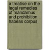 A Treatise On The Legal Remedies Of Mandamus And Prohibition, Habeas Corpus by Horace Gay Wood