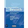 Abschlussprüfung Deutsch 10. Schuljahr - Arbeitsheft mit Lösungen. Berlin door Onbekend