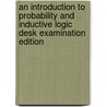 An Introduction To Probability And Inductive Logic Desk Examination Edition door Hacking Ian Hacking