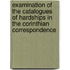 Examination of the Catalogues of Hardships in the Corinthian Correspondence