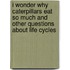 I Wonder Why Caterpillars Eat So Much And Other Questions About Life Cycles