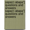 Sapa(r) Abapa"[ Questions and Answers Sapa(r) Abapa"[ Questions and Answers door Kogent Solutions Inc