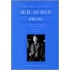 The Complete Works Of W.H. Auden, Prose And Travel Books In Prose And Verse