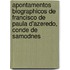 Apontamentos Biographicos De Francisco De Paula D'Azeredo, Conde De Samodnes