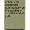 Critical And Exegerical Commentary On The Epistles Of St. Peter And St. Jude door Charles Bigg