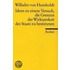 Ideen zu einem Versuch, die Grenzen der Wirksamkeit des Staates zu bestimmen