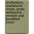 Shaftesbury, Cranbourne Chase, Poole, Wimbourne Minister And Blandford Forum