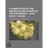 A Compilation Of The Messages And Papers Of The Presidents; John Quincy Adams
