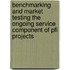Benchmarking And Market Testing The Ongoing Service Component Of Pfi Projects