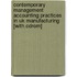 Contemporary Management Accounting Practices In Uk Manufacturing [with Cdrom]
