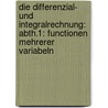Die Differenzial- Und Integralrechnung: Abth.1: Functionen Mehrerer Variabeln door Josef Ludwig Raabe