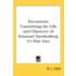 Documents Concerning The Life And Character Of Emanuel Swedenborg V2 Part Two