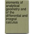 Elements Of Analytical Geometry And Of The Differential And Integral Calculus