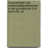 Forscherhefte Und Mathematikkonferenzen In Der Grundschule 3+4. Buch Inkl. Cd by Karin Anders