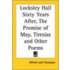 Locksley Hall Sixty Years After, The Promise Of May, Tiresias And Other Poems