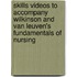 Skills Videos to Accompany Wilkinson and Van Leuven's Fundamentals of Nursing