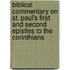 Biblical Commentary On St. Paul's First And Second Epistles To The Corinthians