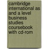 Cambridge International As And A Level Business Studies Coursebook With Cd-Rom by Peter Stimpson