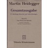 Gesamtausgabe Abt. 4 Hinweise und Aufzeichnungen Bd. 85. Vom Wesen der Sprache door Martin Heidegger