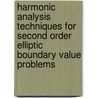 Harmonic Analysis Techniques For Second Order Elliptic Boundary Value Problems door Carlos E. Kenig