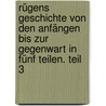 Rügens Geschichte von den Anfängen bis zur Gegenwart in fünf Teilen. Teil 3 by Fritz Petrick
