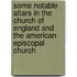 Some Notable Altars In The Church Of England And The American Episcopal Church