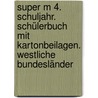 Super M 4. Schuljahr. Schülerbuch mit Kartonbeilagen. Westliche Bundesländer door Onbekend