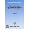 Teilleistungsstörungen bei Verträgen über mehrere körperliche Gegenstände by Sven Piegsa