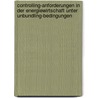 Controlling-Anforderungen in der Energiewirtschaft unter Unbundling-Bedingungen door Jörg Schulze