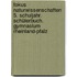 Fokus Naturwissenschaften 5. Schuljahr. Schülerbuch. Gymnasium Rheinland-Pfalz