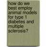 How Do We Best Employ Animal Models For Type 1 Diabetes And Multiple Sclerosis? door Matthias Von Herrath
