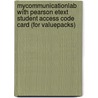 Mycommunicationlab With Pearson Etext Student Access Code Card (For Valuepacks) door Richard Pearson Education