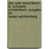 Das Auer Sprachbuch. 2. Schuljahr. Schülerbuch. Ausgabe für Baden-Württemberg