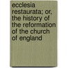 Ecclesia Restaurata; Or, The History Of The Reformation Of The Church Of England door Peter Heylyn