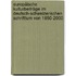 Europäische Kulturbeiträge im deutsch-schweizerischen Schrifttum von 1850-2000