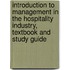 Introduction to Management in the Hospitality Industry, Textbook and Study Guide