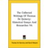 The Collected Writings Of Thomas De Quincey: Historical Essays And Researches V6