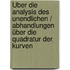 Über die Analysis des Unendlichen / Abhandlungen über die Quadratur der Kurven