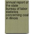Annual Report Of The State Bureau Of Labor Statistics Concerning Coal In Illinois