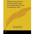 Biblical Commentary On Paul's First And Second Epistles To The Corinthians (1851)