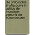 Die Philosophie Shaftesburys im Gefüge der mundanen Vernunft der frühen Neuzeit