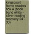 Kingscourt Home Readers Box 4 (Book Band White - Silver Reading Recovery 24 - 30)