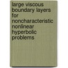 Large Viscous Boundary Layers For Noncharacteristic Nonlinear Hyperbolic Problems door Kevin Zumbrun
