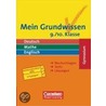 Mein Grundwissen. 9./10. Schuljahr. Schülerbuch. Gymnasium. Neue Rechtschreibung door Onbekend