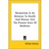 Mesmerism In Its Relation To Health And Disease And The Present State Of Medicine