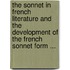 The Sonnet In French Literature And The Development Of The French Sonnet Form ...