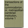 Transactions Of The Cymmrodorion, Or, Metropolitan Cambrian Institution, Volume 1 door Honourable Soci